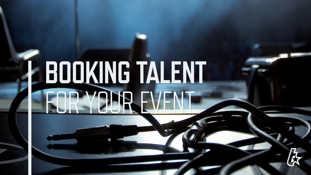 What is involved with booking talent in Hollywood?